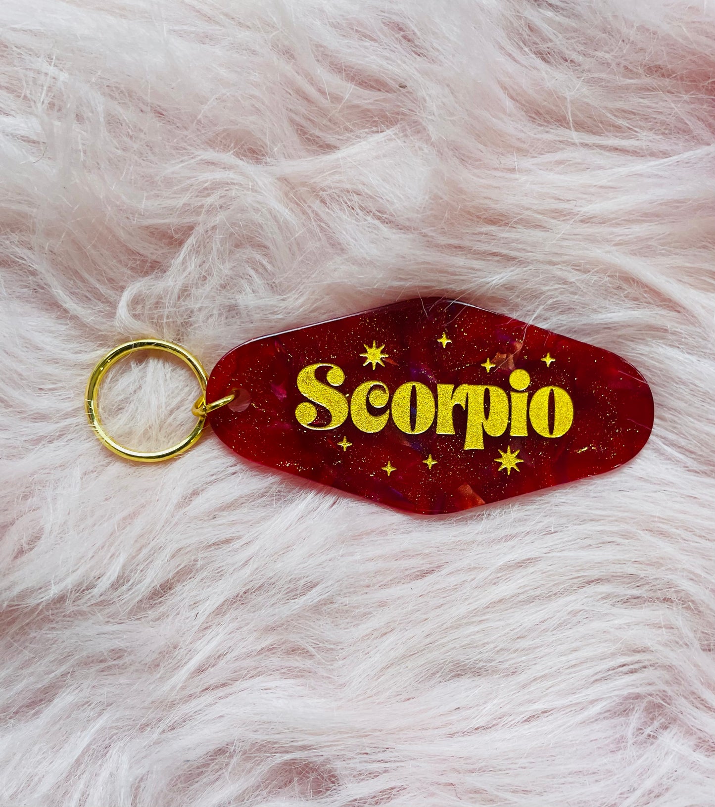 Scorpio Keychain