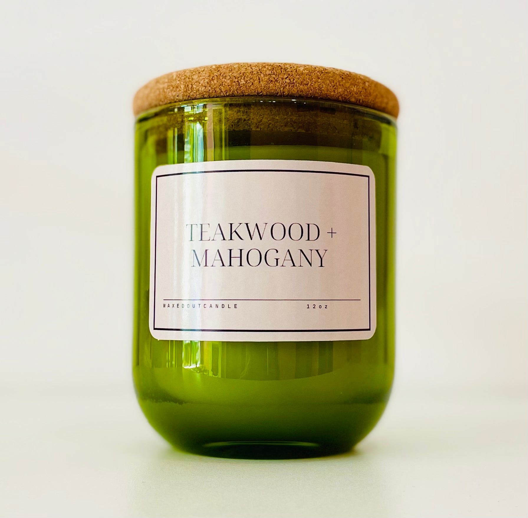 Teakwood + Mahogany Scented Candle – C & E Craft Co